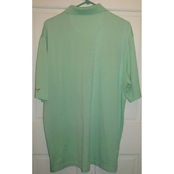 Greg Norman Men's Play Dry Mint Green Short Sleeve Golf Polo Shirt Size XL - Picture 6 of 8